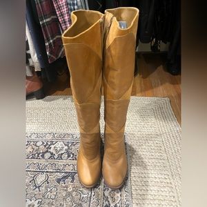 Anthropologie Genuine Suede Boots 81/2